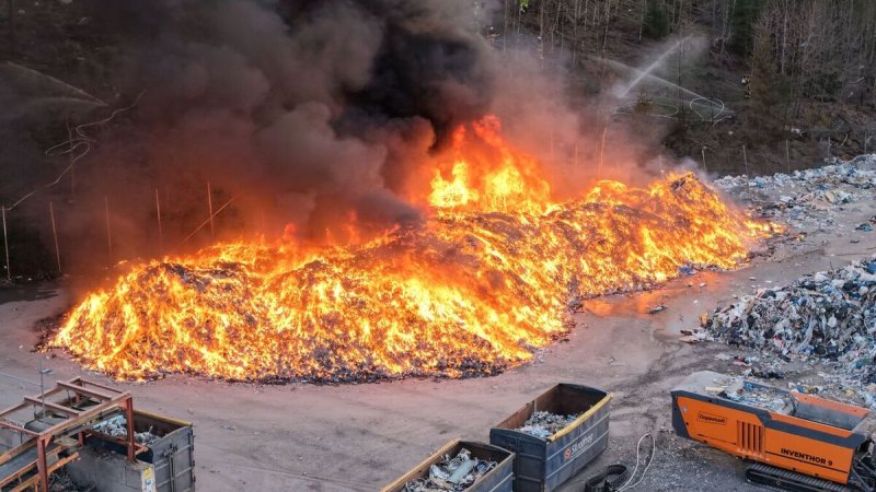 Larm om brand på Stockholms centralstation