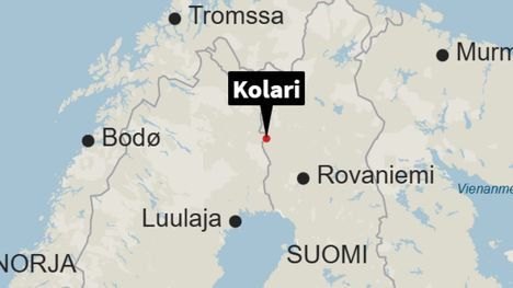 Vakava onnettomuus Kolarissa – nainen kuoli