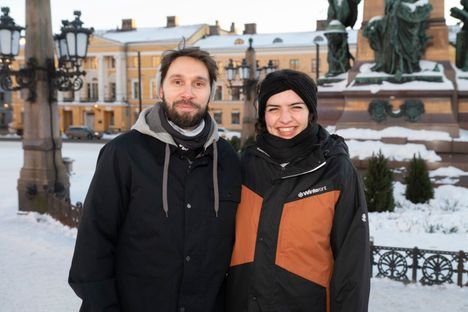 Nyt avautuvat turistit Suomen hirmupakkasista