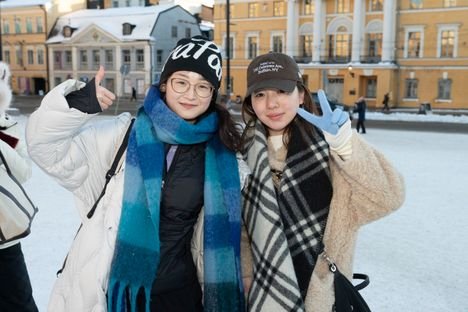 Nyt avautuvat turistit Suomen hirmupakkasista