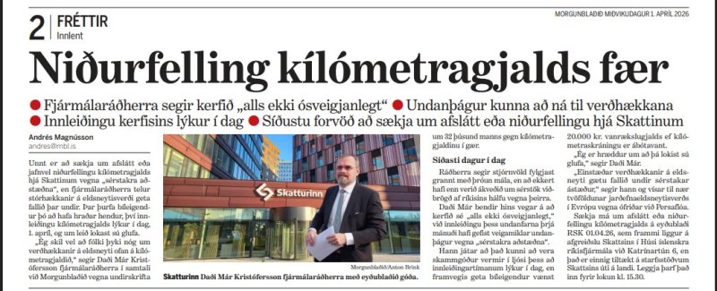 Skatturinn bregst vi&eth; apr&iacute;lgabbi Morgunbla&eth;sins og f&oacute;lki er ekki skemmt &ndash; &bdquo;Bara el&iacute;tan myndi gera svona gabb&ldquo;