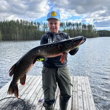 Antto, 13, nappasi elämänsä hauen