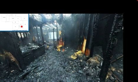 Järkyttävät kuvat julki: Savonlinnan perhesurmatalosta ei jäänyt jäljelle lähes mitään